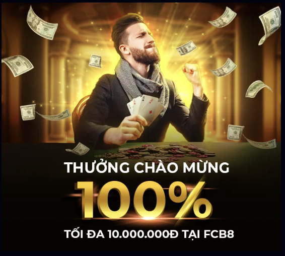 Thưởng 100% cho lần nạp đầu